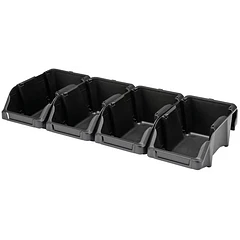 Conjunto de 8x Caixas de Armazenamento (103 x 165 x 75 mm) - PEREL
