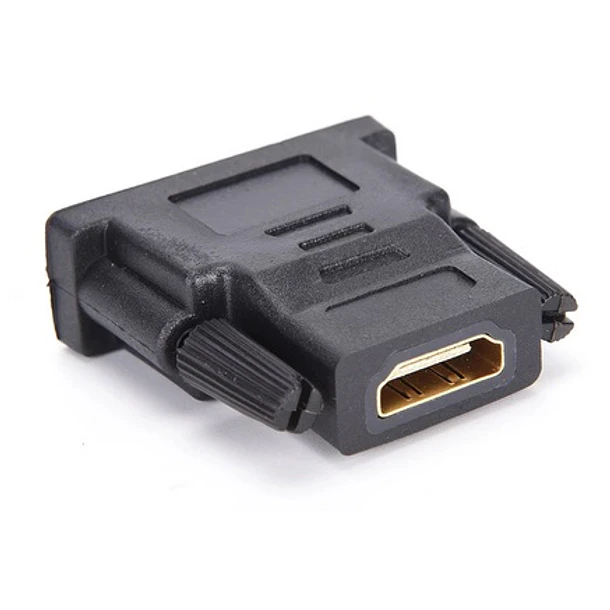 Ficha Adaptadora DVI-D Macho -> HDMI Femea 3
