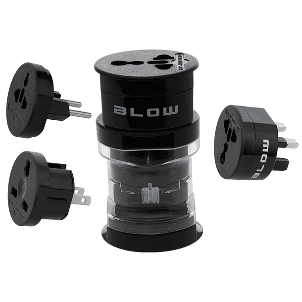 Pack Adaptadores Corrente p/ Viagem - BLOW 1