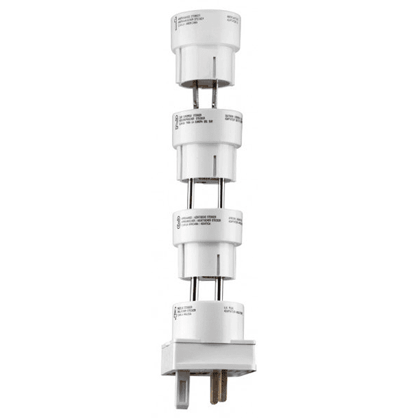 Kit 4 Adaptadores Corrente p/ Viagem 1