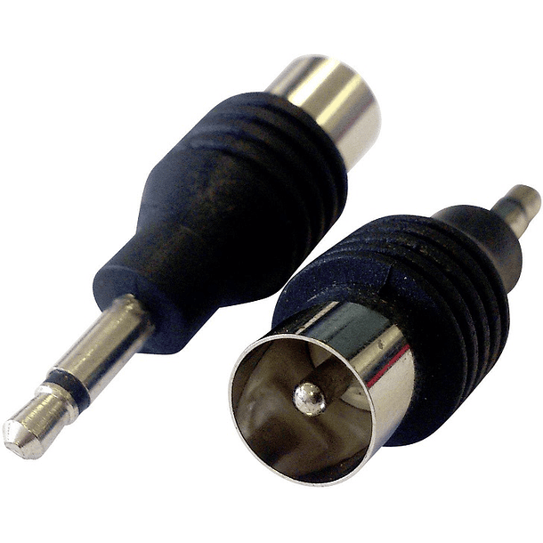 Ficha Adaptadora Jack 3,5mm Macho Mono - TV Macho 