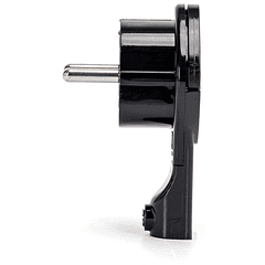 Ficha Macho T/ Shuck Lateral Extra-Fina (Preto)