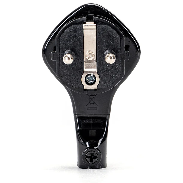 Ficha Macho T/ Shuck Lateral Extra-Fina (Preto) 3