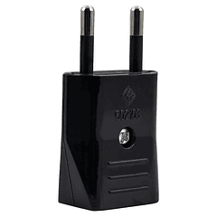 Ficha Alimentação Macho 10A 250V (Preto) - GSC