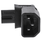 Ficha Alimentação Adaptadora 90/270º Tripolar Macho (IEC-320-C14) - Ficha Tipo 8 Macho (IEC-320-C7) 3