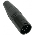 Ficha Canon DMX Macho Terminal 5 Pinos (CX108) - POWER DYNAMICS CONNEX 1