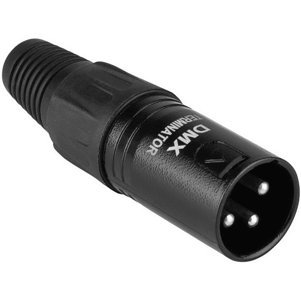 Ficha Canon DMX Macho Terminal 3 Pinos (CX107) - POWER DYNAMICS CONNEX 1