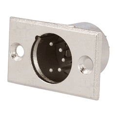 Ficha Canon 5 Pinos Macho Painel