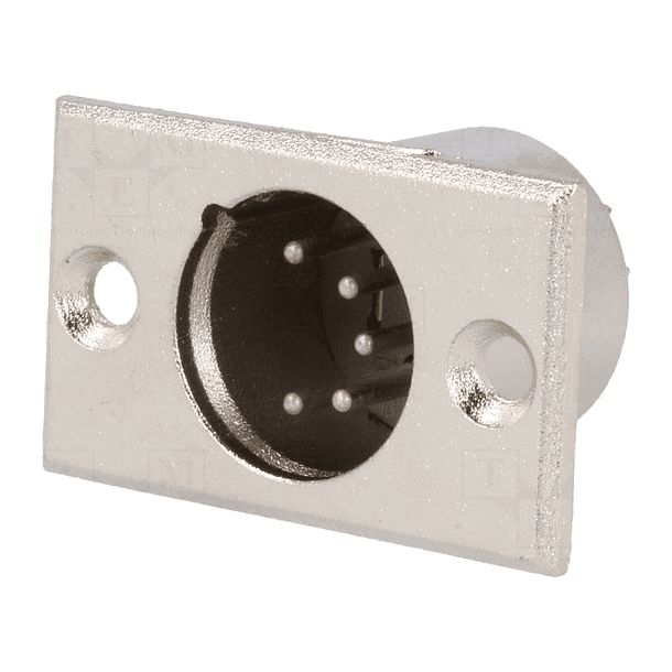 Ficha Canon 5 Pinos Macho Painel 