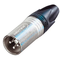 Ficha Canon Macho 3 Pinos - NEUTRIK