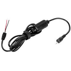 Ficha DC 2,5/0,6mm (19V/2,1A) com Cabo 1,5 mts