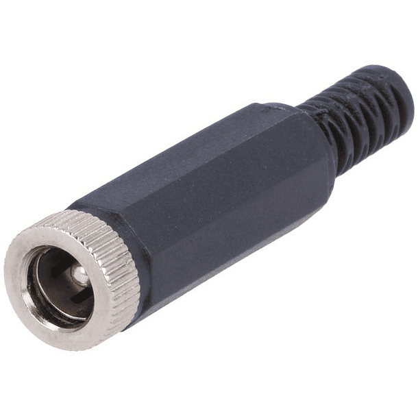 Ficha Alimentação DC Femea 2,5mm 