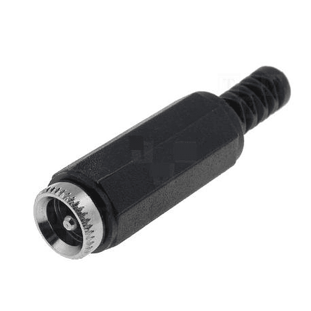 Ficha DC Fêmea 2,1mm 