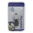 Ficha de Alimentação DC p/ Transf. Aliment. 6.3x3.0 mm 3