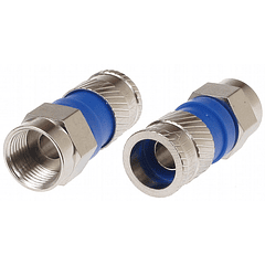 Ficha F Compressão p/ Cabo RG6 e RG59