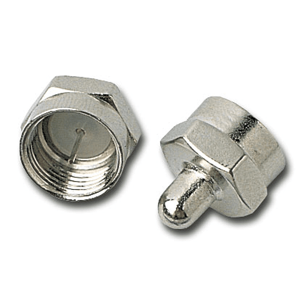 Ficha F c/ Carga 75 ohm 