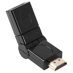 Ficha Adaptadora HDMI Macho -> HDMI Femea (Possibilidade de Rotação)