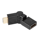 Ficha Adaptadora HDMI Macho -> HDMI Femea (Possibilidade de Rotação) 2