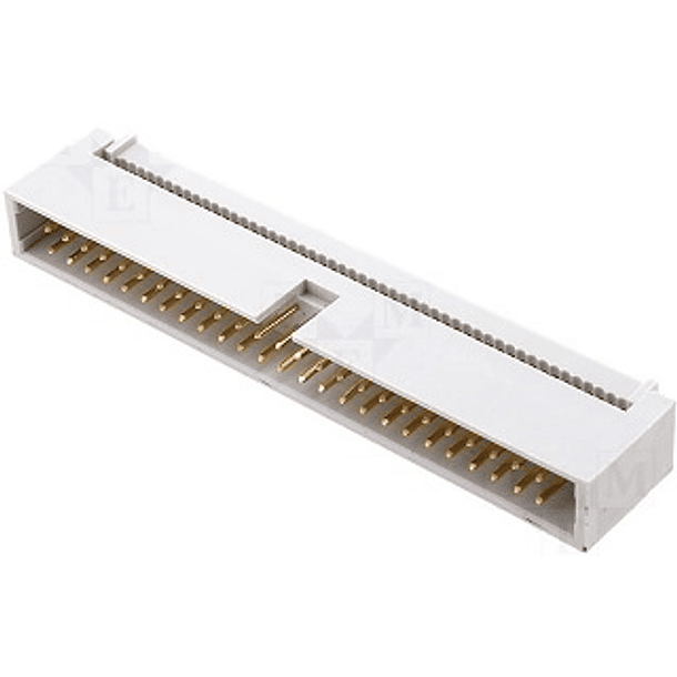 Ficha IDC 50 Pinos (2x25) Macho p/ Flat-cable 