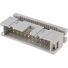 Ficha IDC 20 Pinos (2x10) Macho p/ Flat-cable