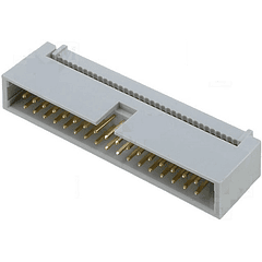 Ficha IDC 34 Pinos (2x17) Macho p/ Flat-cable