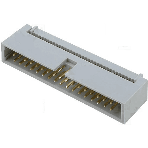 Ficha IDC 34 Pinos (2x17) Macho p/ Flat-cable 