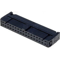 Ficha IDC 34 Pinos (2x17) Femea p/ Flat-cable