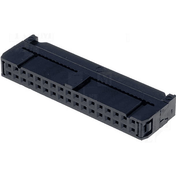 Ficha IDC 34 Pinos (2x17) Femea p/ Flat-cable 