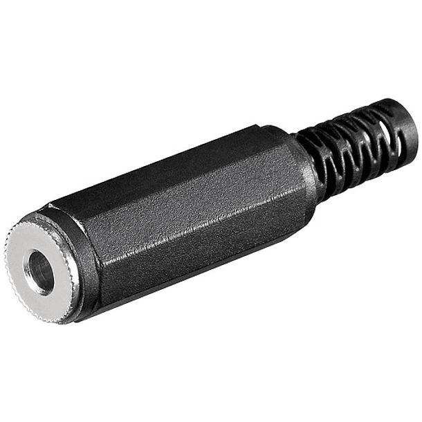 Ficha Jack 2,5 mm Femea Mono 