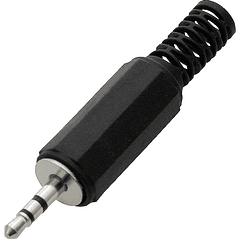 Ficha Jack 2,5mm Macho Stereo
