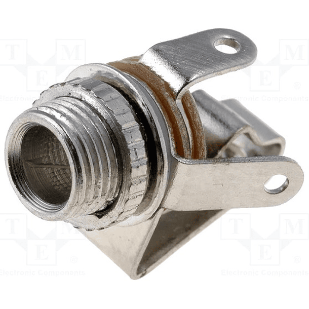 Ficha Jack 3,5mm Femea Mono p/ Painel 