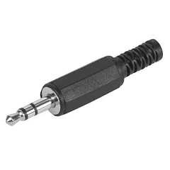 Ficha Jack 3,5mm Macho Stereo