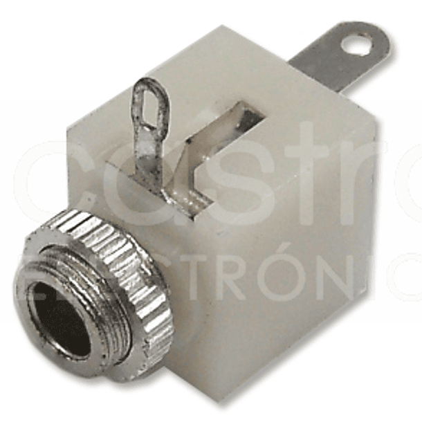 Ficha Chassis Jack 3,5mm Femea Mono 