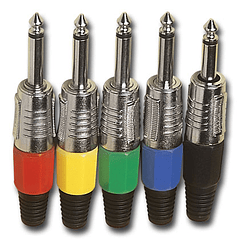 Ficha Jack 6,3mm Macho Mono