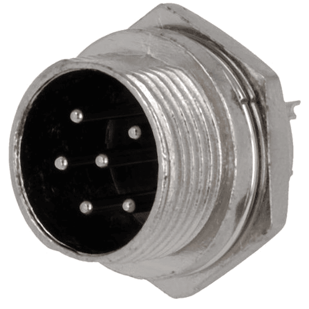 Ficha Micro Painel 6 Pinos 