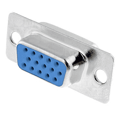 Ficha Nextron Db 15 Pinos Fêmea - Mini VGA