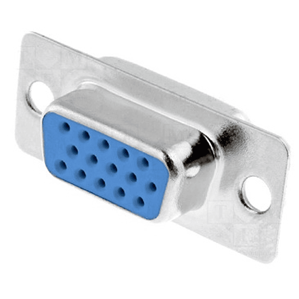 Ficha Nextron Db 15 Pinos Fêmea - Mini VGA 