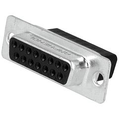 Ficha Nextron Db 15 Pinos Fêmea p/ Cravar