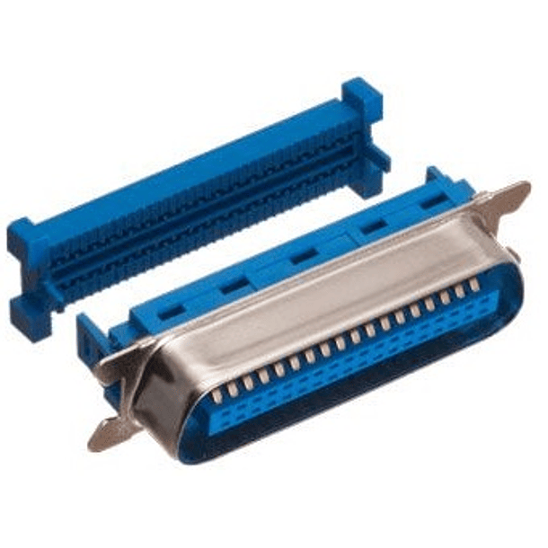 Ficha Centronics 36P Macho (Metálica) p/ Flat Cable 