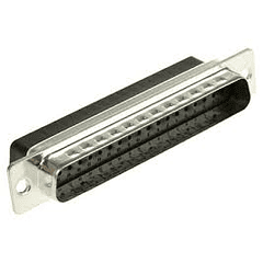 Ficha Nextron Db 37 Pinos Macho p/ Cravar