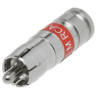 Ficha RCA Macho Compressão 1