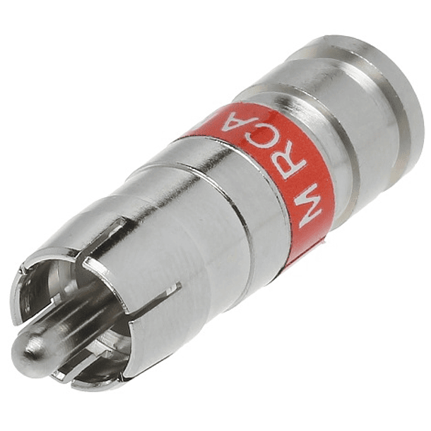 Ficha RCA Macho Compressão 1