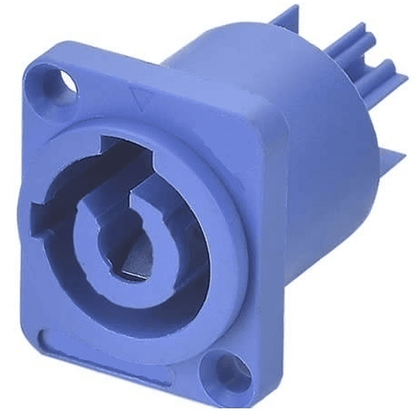 Base Powercon In 3 Pinos (t/ NEUTRIK) 