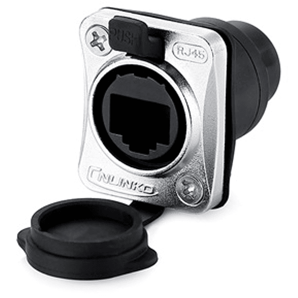 Ficha RJ45 UTP Femea p/ Painel (IP65) 