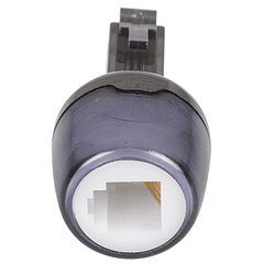 Adaptador Giratório RJ10 p/ Auscultador de Telefone