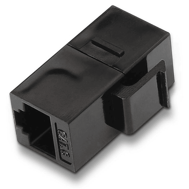 Módulo Keystone RJ45 Fêmea-Fêmea (Preto) - AISENS 1