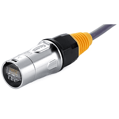 Ficha RJ45 UTP (tipo XLR) Macho (IP65)