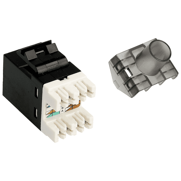 Conector Keystone RJ45 CAT6 UTP Fêmea p/ Painel 2