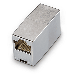 Módulo Keystone RJ45 Fêmea-Fêmea (Aço Inoxidável) - AISENS