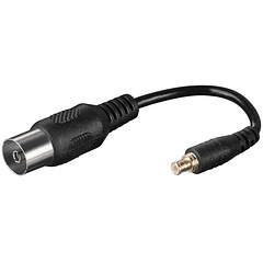 Adaptador Antena: IEC/Coaxial - MCX